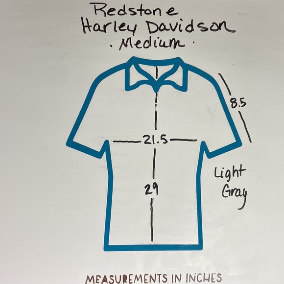 Harley-Davidson Redstone Shirt. Medium. Huntsville, Alabama. - Picture 5 of 8
